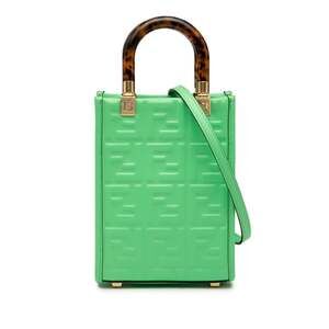 Fendi Sunshine Shopper Tote Zucca #256439F10B